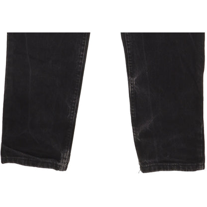 Lee St Louis Women Black Tapered Relaxed Jeans W27 L33