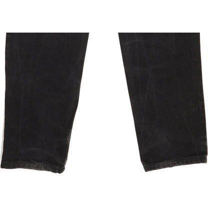 Lee St Louis Women Black Tapered Relaxed Jeans W27 L33
