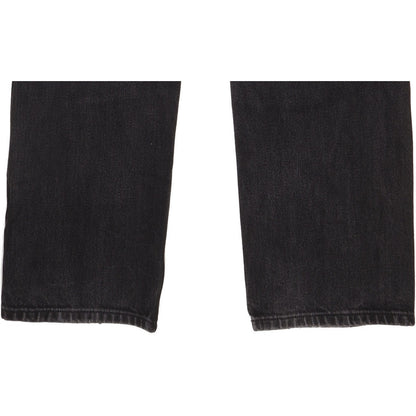 Lee Chicago Men Black Straight Regular Jeans W33 L31