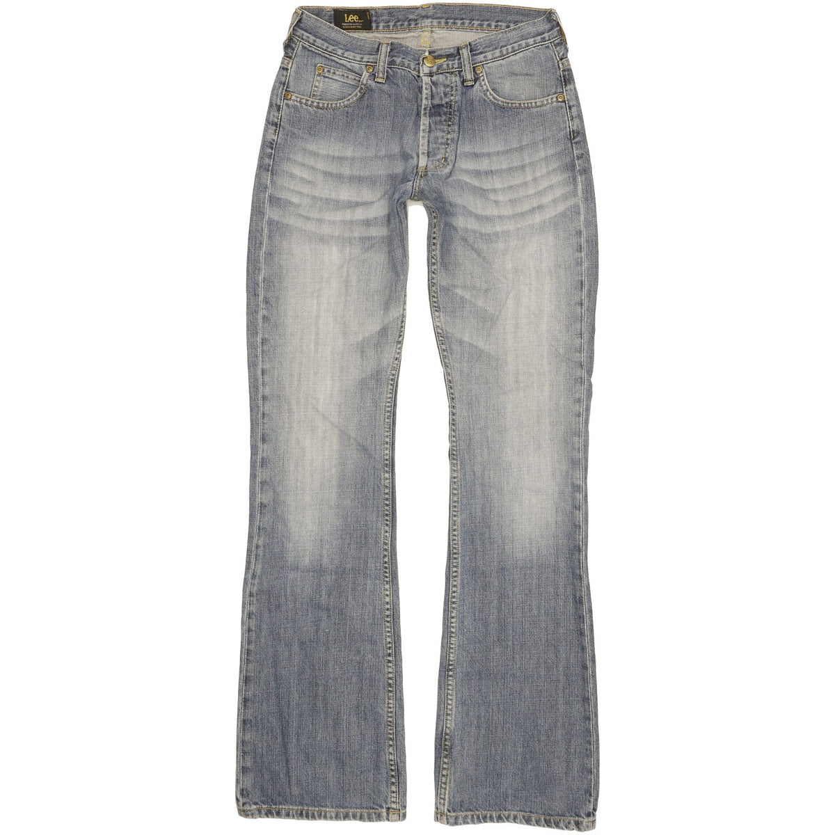 Lee Women Blue Bootcut Slim Jeans W28 L34