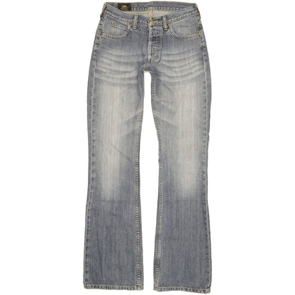 Lee Women Blue Bootcut Slim Jeans W28 L34