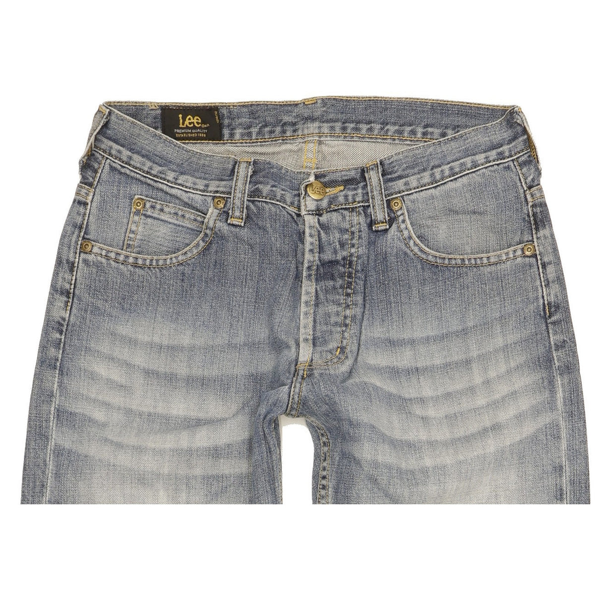 Lee Women Blue Bootcut Slim Jeans W28 L34