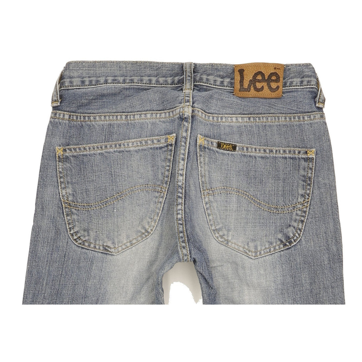 Lee Women Blue Bootcut Slim Jeans W28 L34