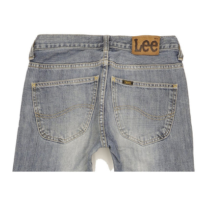Lee Women Blue Bootcut Slim Jeans W28 L34