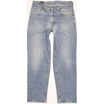 Lee Men Blue Straight Regular Jeans W32 L31