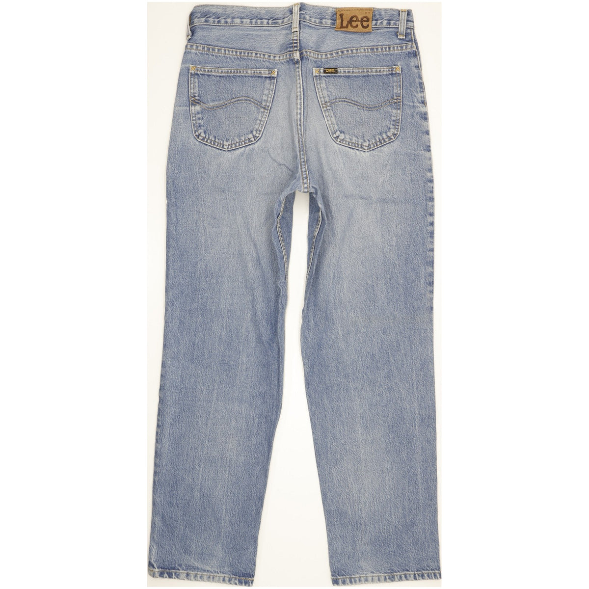 Lee Men Blue Straight Regular Jeans W32 L31