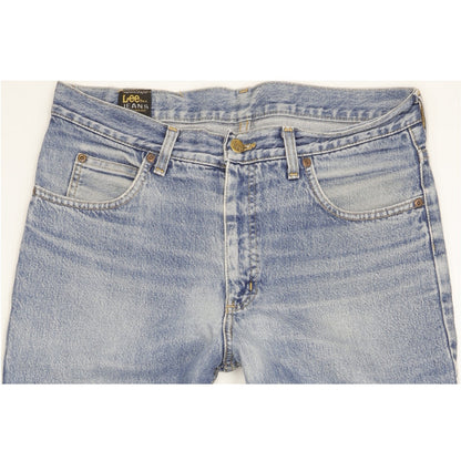 Lee Men Blue Straight Regular Jeans W32 L31
