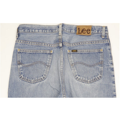 Lee Men Blue Straight Regular Jeans W32 L31