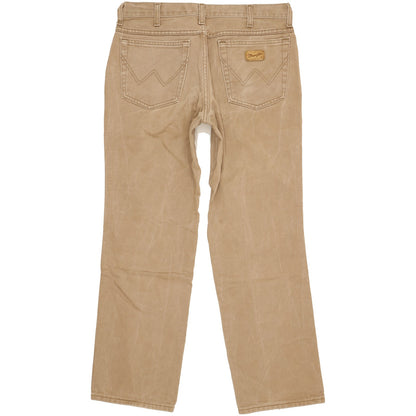 Wrangler Men Brown Straight Regular Jeans W32 L29