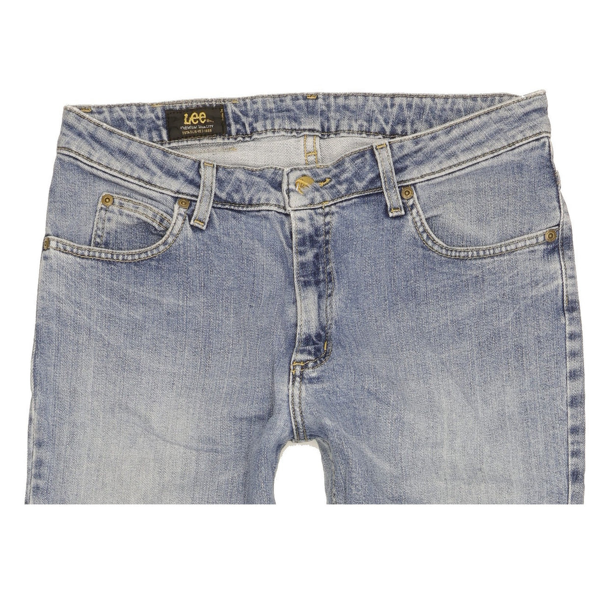 Lee Men Blue Straight Regular Jeans W31 L28