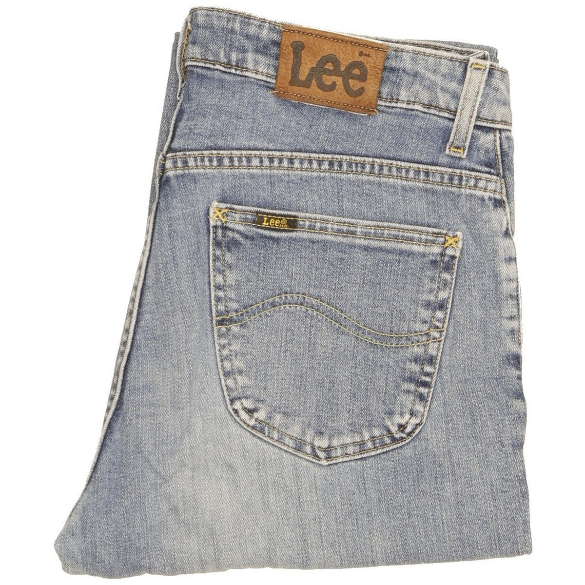 Lee Men Blue Straight Regular Jeans W31 L28