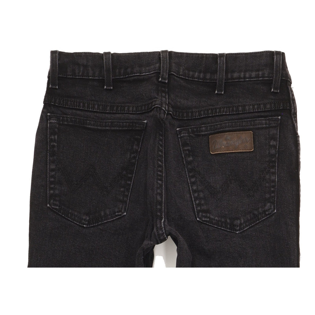 Wrangler Texas Men Black Straight Regular Stretch Jeans W32 L30