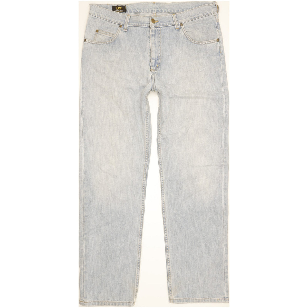 Lee Brooklyn Men Blue Straight Regular Jeans W36 L31