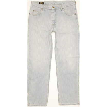 Lee Brooklyn Men Blue Straight Regular Jeans W36 L31