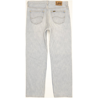 Lee Brooklyn Men Blue Straight Regular Jeans W36 L31