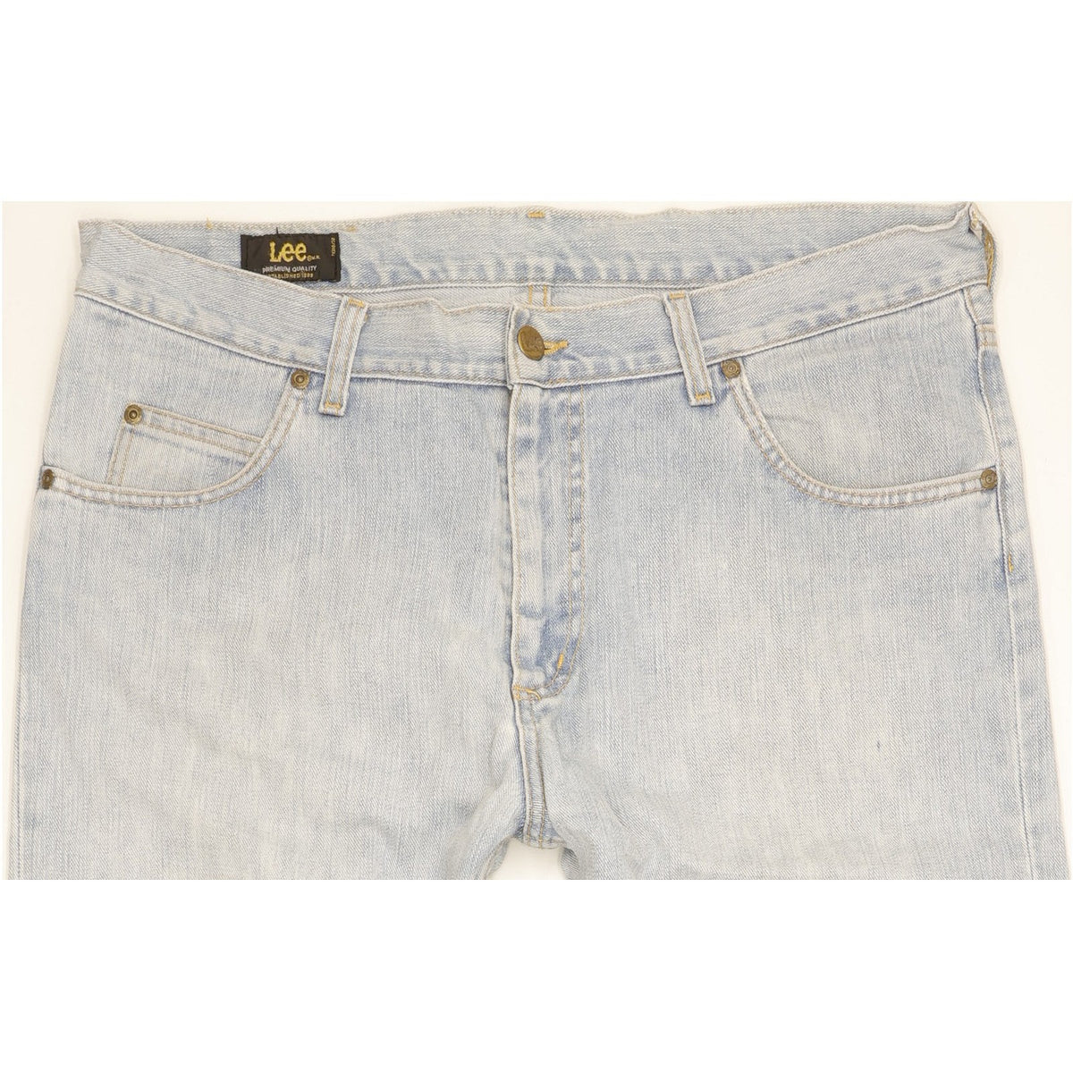 Lee Brooklyn Men Blue Straight Regular Jeans W36 L31