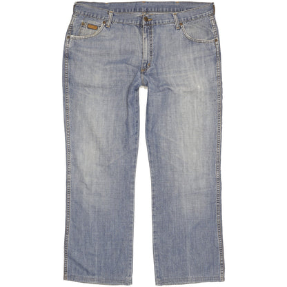 Wrangler Men Blue Straight Regular Jeans W38 L29
