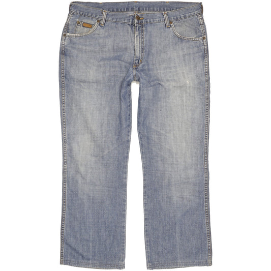 Wrangler Men Blue Straight Regular Jeans W38 L29
