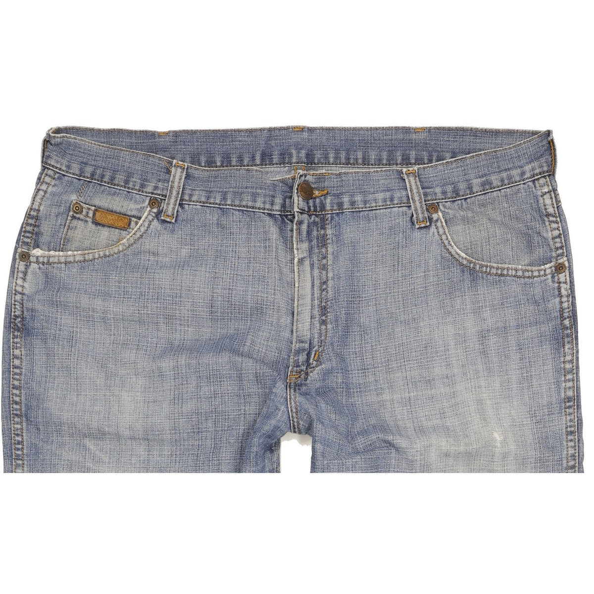 Wrangler Men Blue Straight Regular Jeans W38 L29