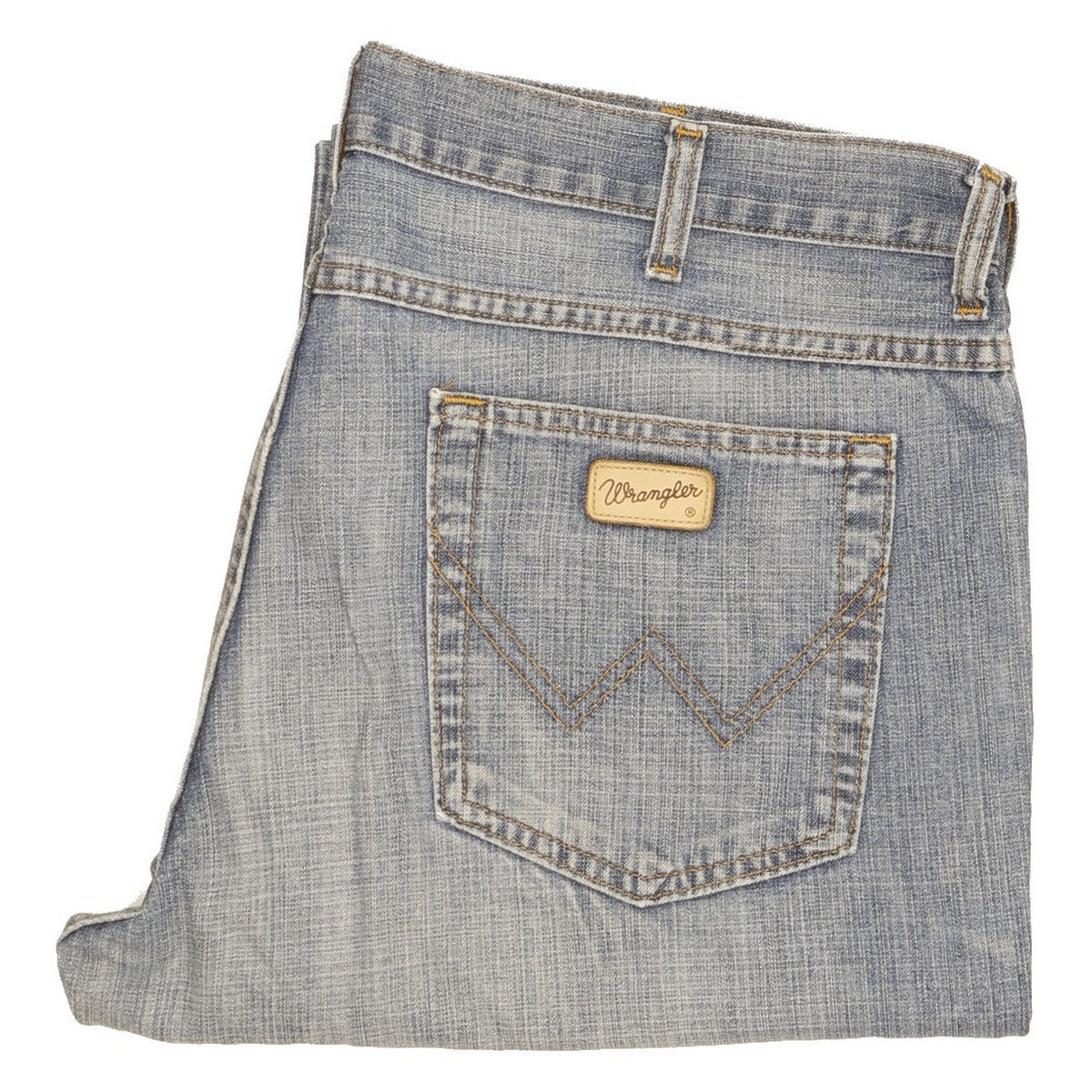 Wrangler Men Blue Straight Regular Jeans W38 L29