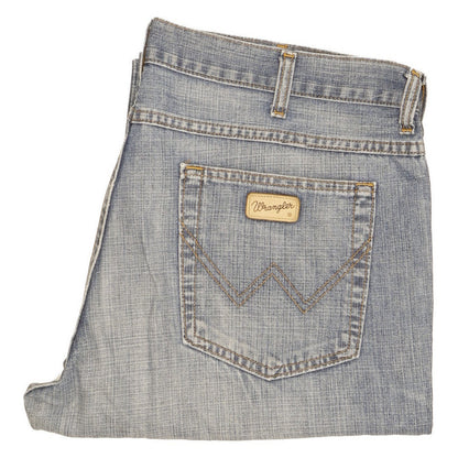 Wrangler Men Blue Straight Regular Jeans W38 L29