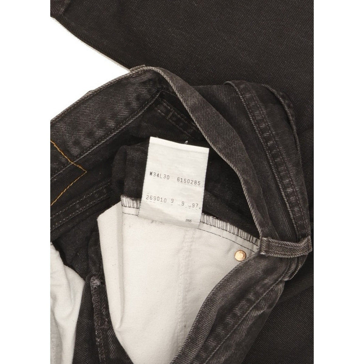 Levi's 615 Men Black Straight Regular Jeans W33 L29