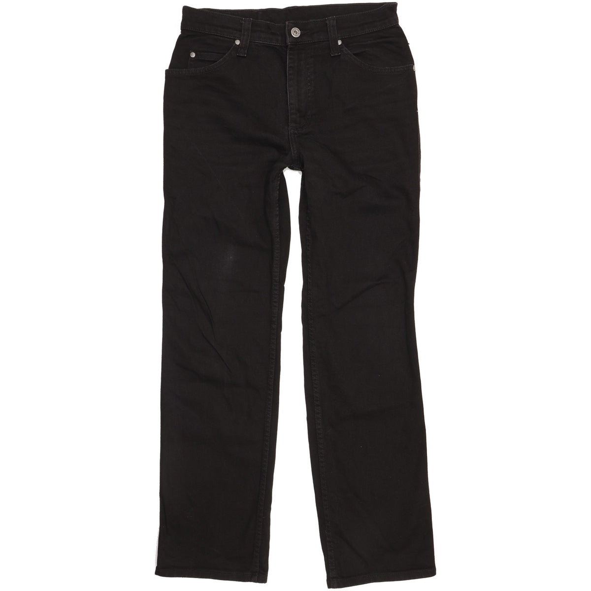 Mustang Tramper Men Black Straight Regular Stretch Jeans W31 L30