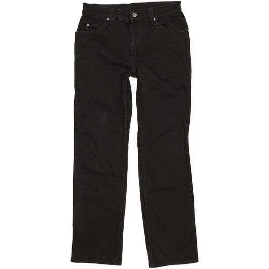 Mustang Tramper Men Black Straight Regular Stretch Jeans W31 L30