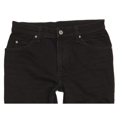 Mustang Tramper Men Black Straight Regular Stretch Jeans W31 L30