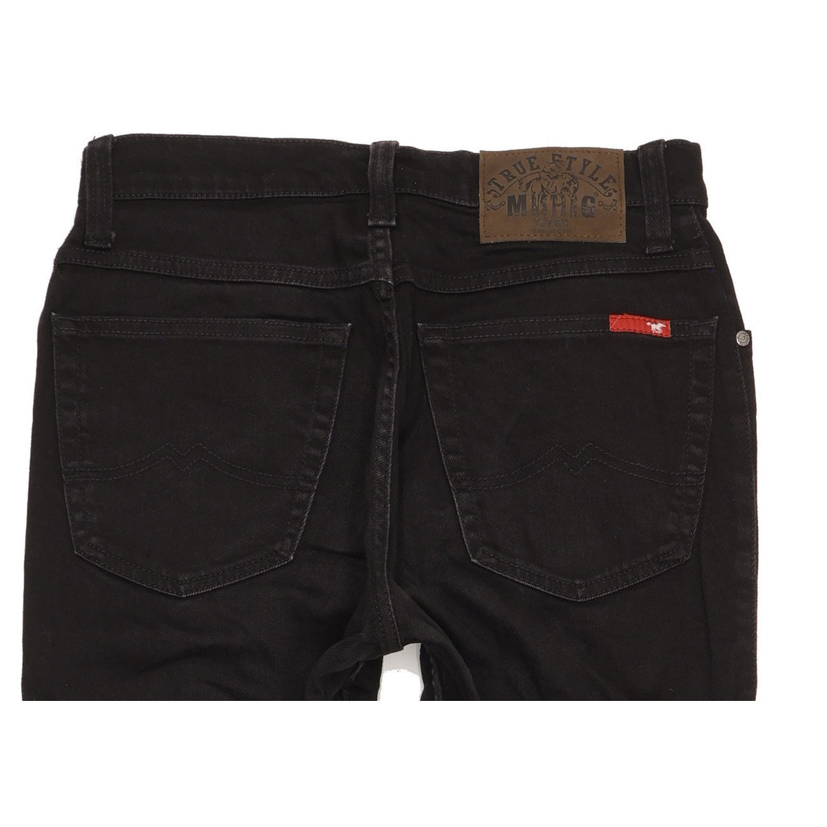 Mustang Tramper Men Black Straight Regular Stretch Jeans W31 L30