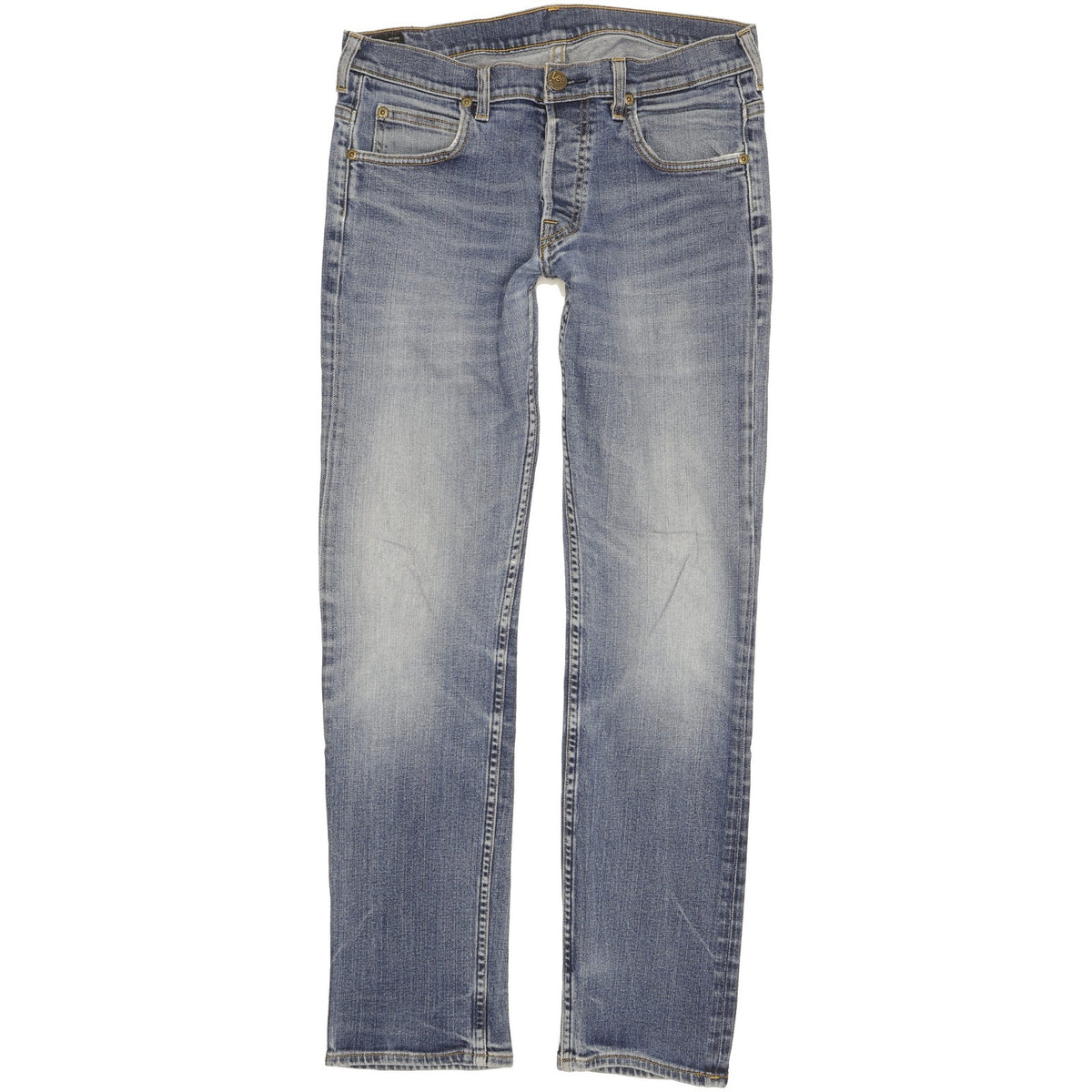 Lee Men Blue Straight Slim Jeans W30 L30