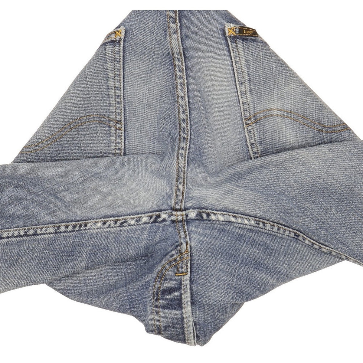 Lee Men Blue Straight Slim Jeans W30 L30