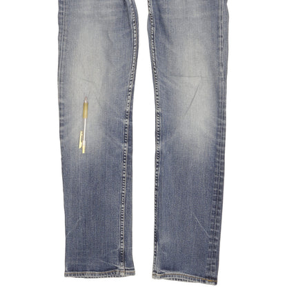 Lee Men Blue Straight Slim Jeans W30 L30