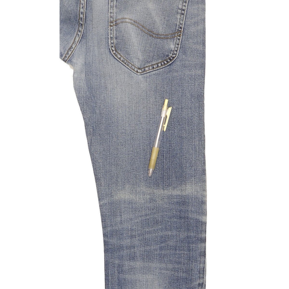 Lee Men Blue Straight Slim Jeans W30 L30