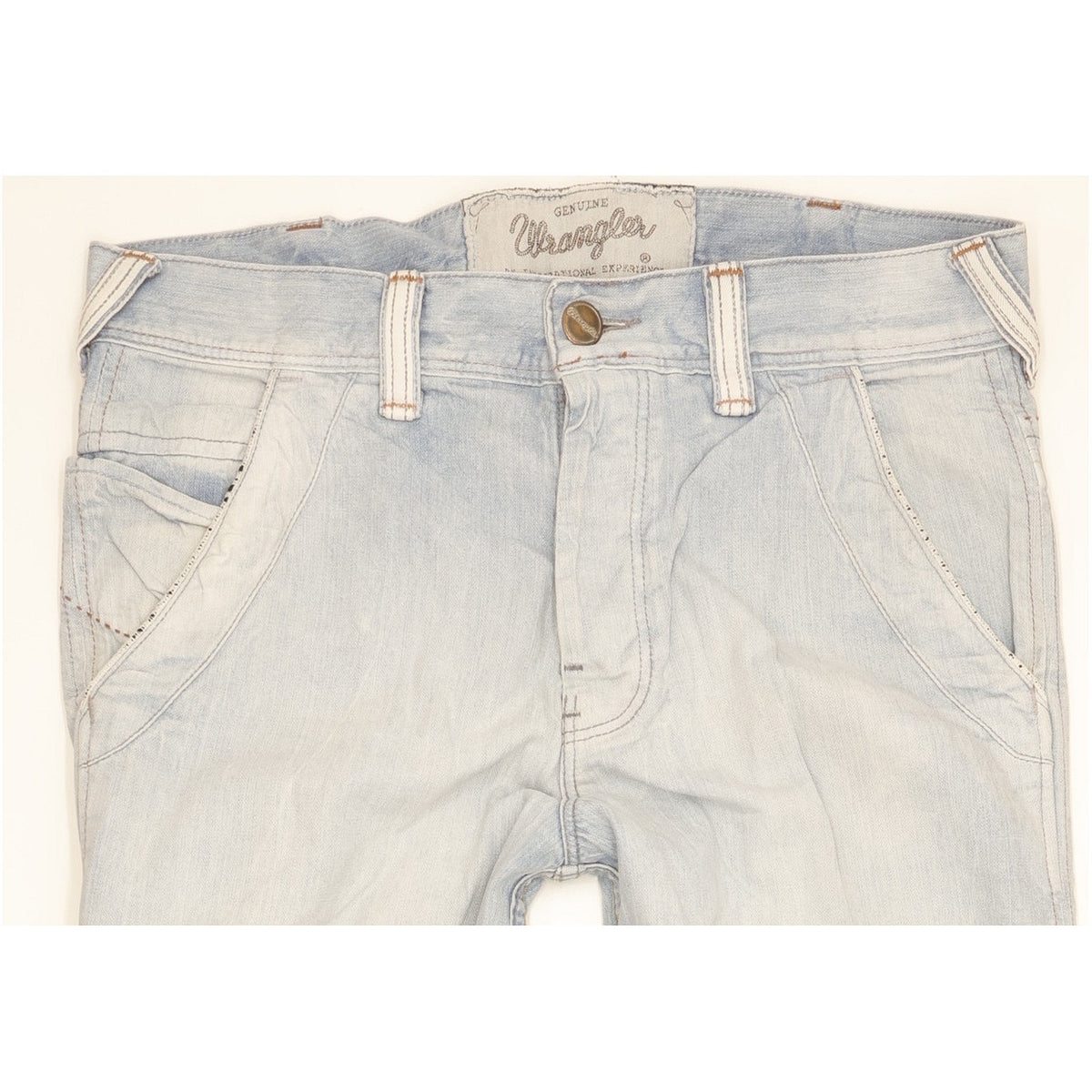 Wrangler Jake Men Blue Straight Regular Jeans W32 L32