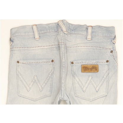 Wrangler Jake Men Blue Straight Regular Jeans W32 L32