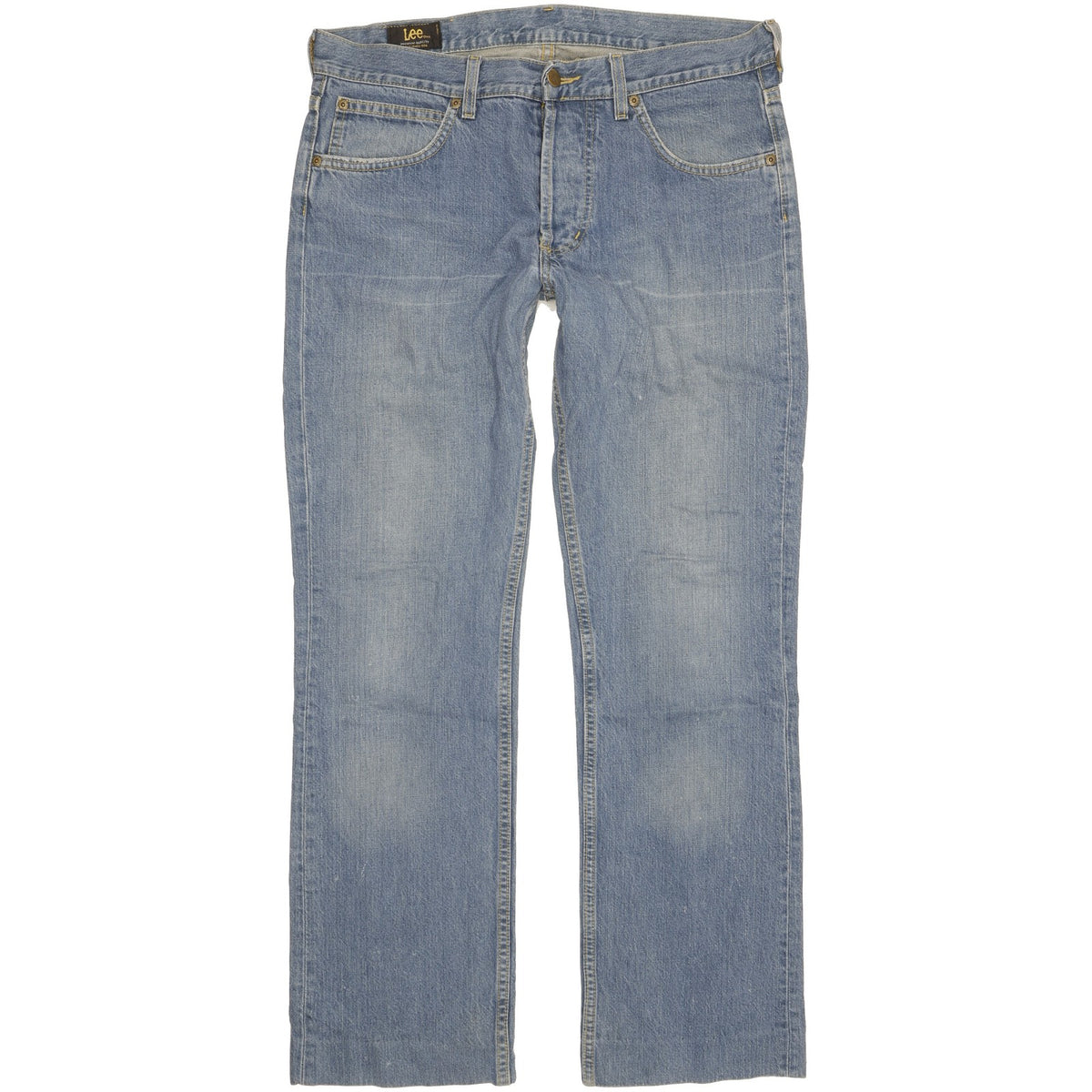 Lee Freeburn Men Blue Straight Regular Jeans W33 L30