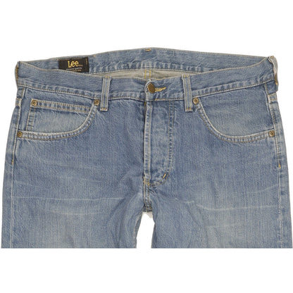 Lee Freeburn Men Blue Straight Regular Jeans W33 L30