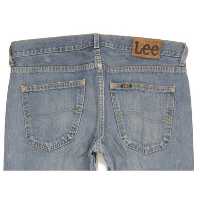 Lee Freeburn Men Blue Straight Regular Jeans W33 L30