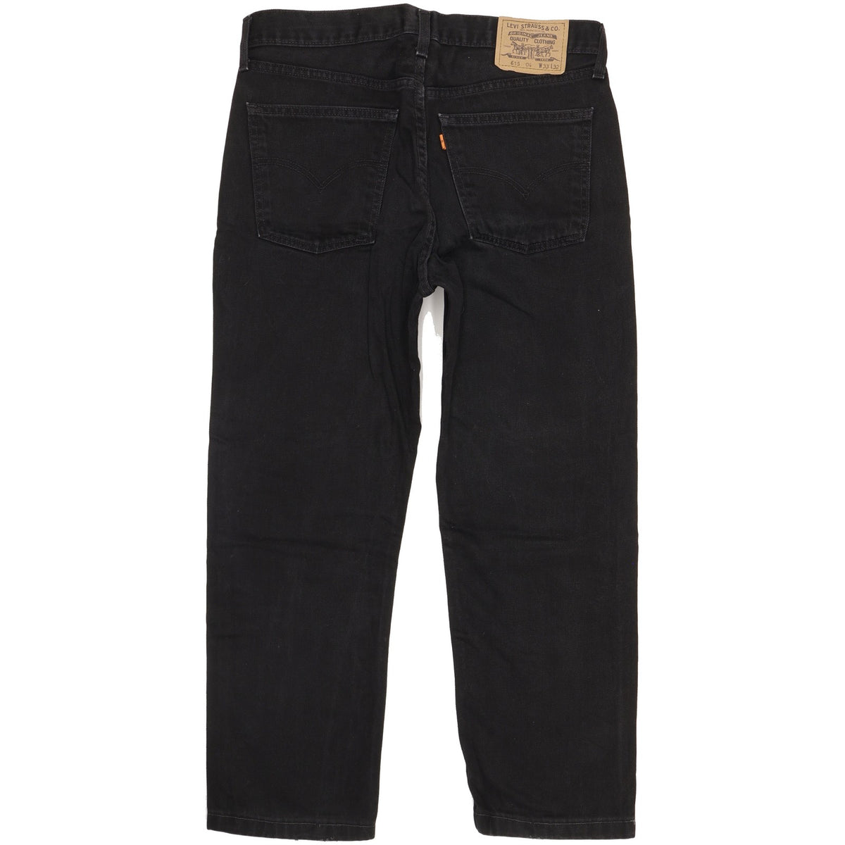 Levi's 615 Men Black Straight Regular Jeans W33 L26