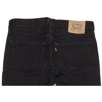 Levi's 615 Men Black Straight Regular Jeans W33 L26
