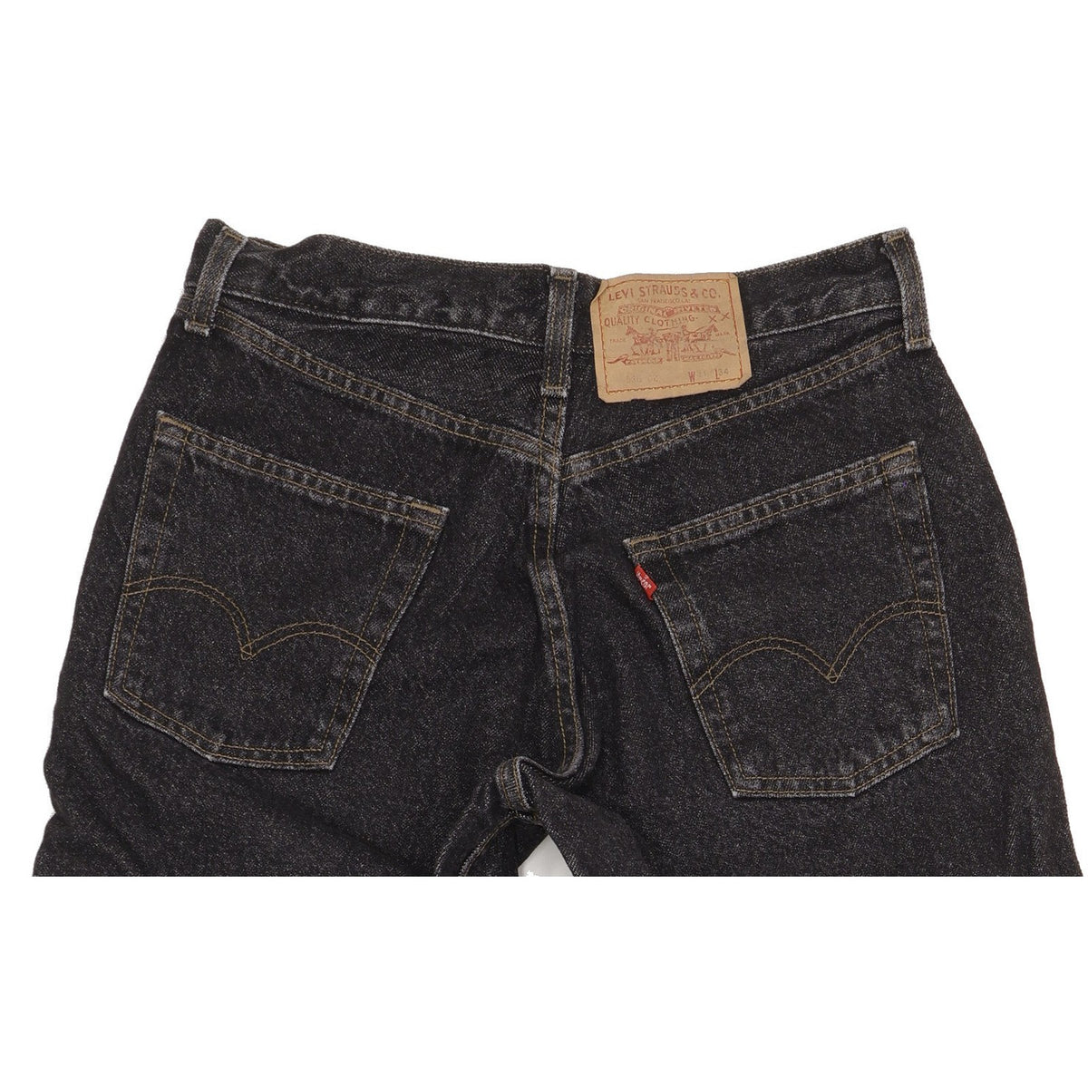 Levi's 538 Men Black Tapered Relaxed Jeans W31 L34