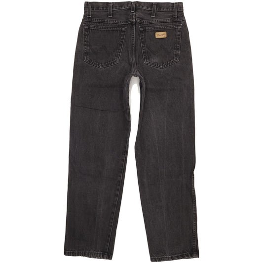 Wrangler Indiana Men Black Straight Regular Jeans W32 L31