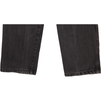 Wrangler Indiana Men Black Straight Regular Jeans W32 L31