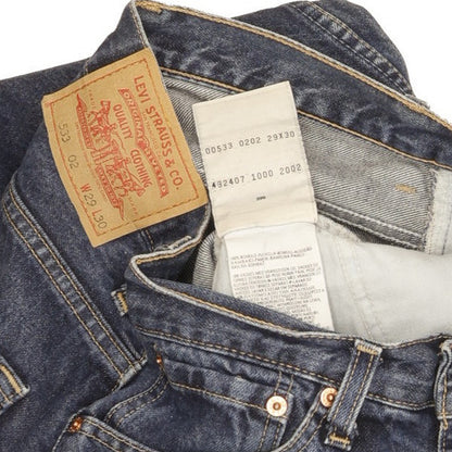 Levi's 533 Men Blue Straight Slim Jeans W28 L29