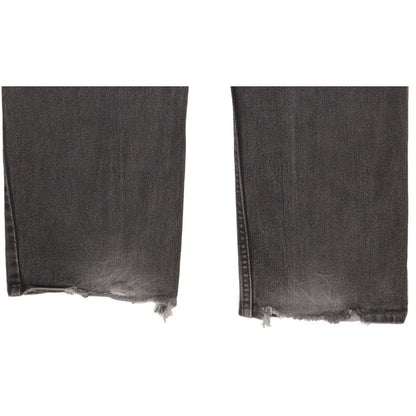 Levi's 505 Men Black Straight Regular Jeans W37 L28