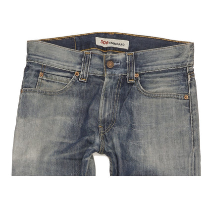 Levi's 506 Men Blue Straight Regular Jeans W30 L33