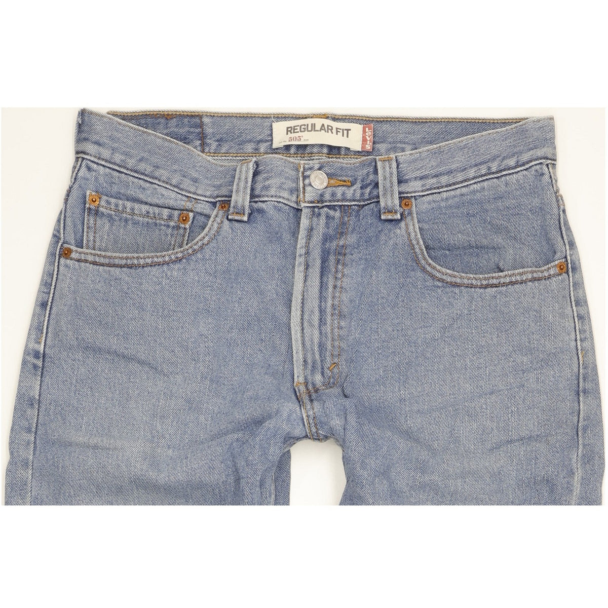 Levi's 505 Men Blue Straight Regular Jeans W32 L31