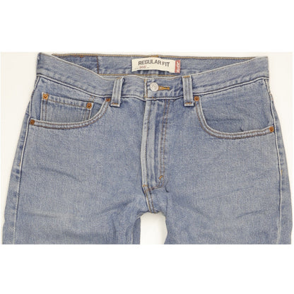 Levi's 505 Men Blue Straight Regular Jeans W32 L31