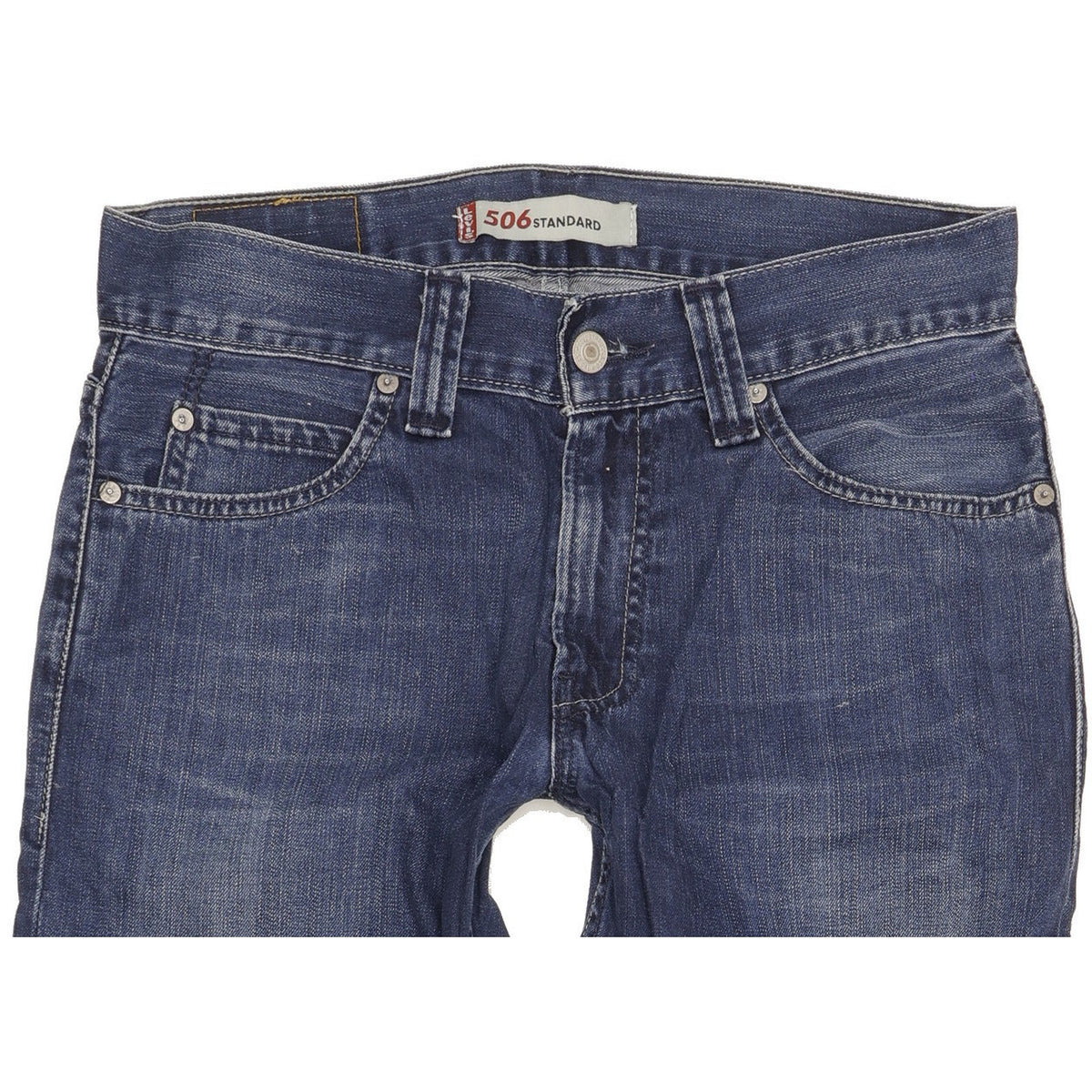Levi's 506 Men Blue Straight Regular Jeans W30 L31